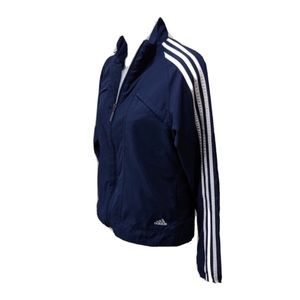 Adidas three stripes windbreaker